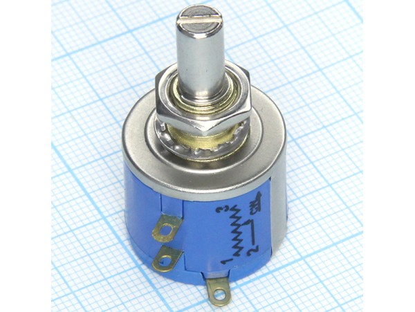 Резистор 20 кОм под гайку 3540S-2-203L многооборотный