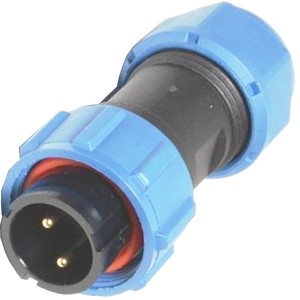 OL1710/P2 вилка 2к на кабель