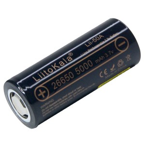 Аккумулятор 3,7V/5000 26650 LiitoKala б/з Lii-50A