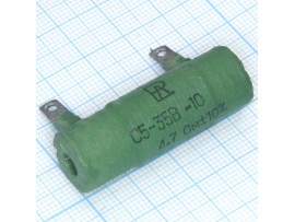 Резистор-10-4,7 Ом С5-35В
