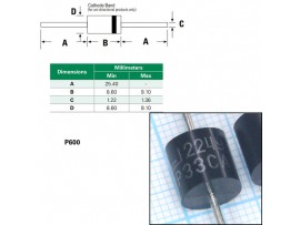 5KP33CA Диод защитный 5000W/33V