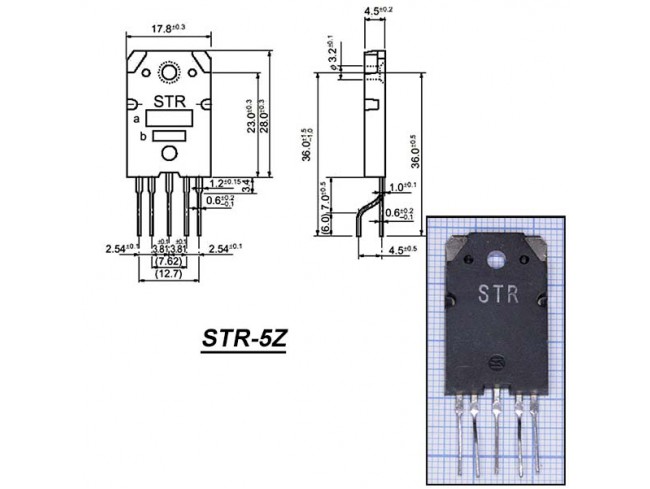 Str50103 схема включения