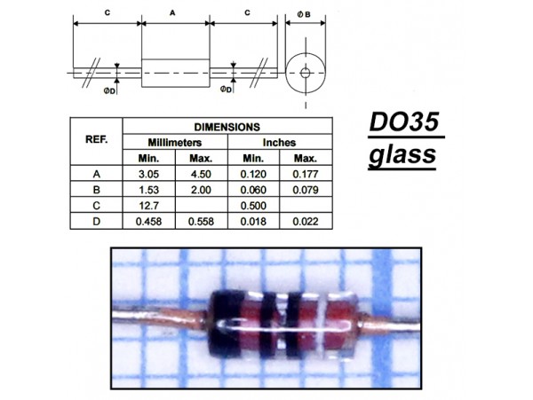 КД522Б диод стекло