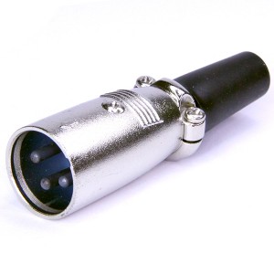 XLR-3MCL Вилка 3к.на кабель микр.
