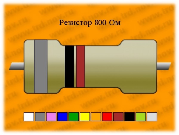 Рез.-0,5-800 Ом