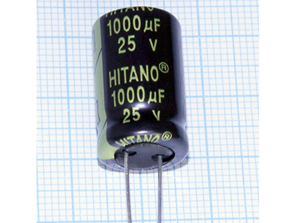 Конд.1000/25V 1321+105°C EXR Hitano