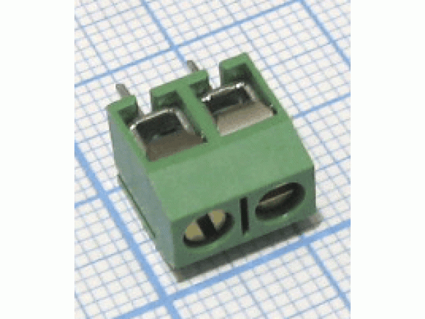 TB-2 (306) клеммник 2к шаг 5мм на плату