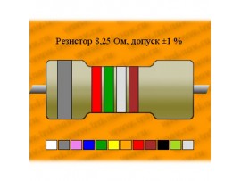 Рез.-2-8,25 Ом±1%