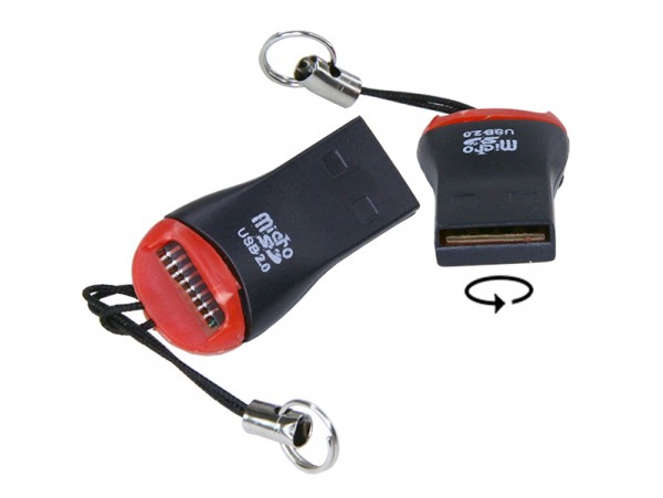 Картридер брелок для MicroSD карт 2.0 SBR-711