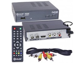D-COLOR DC1401HD ресивер эфирный DVB-T2,HD