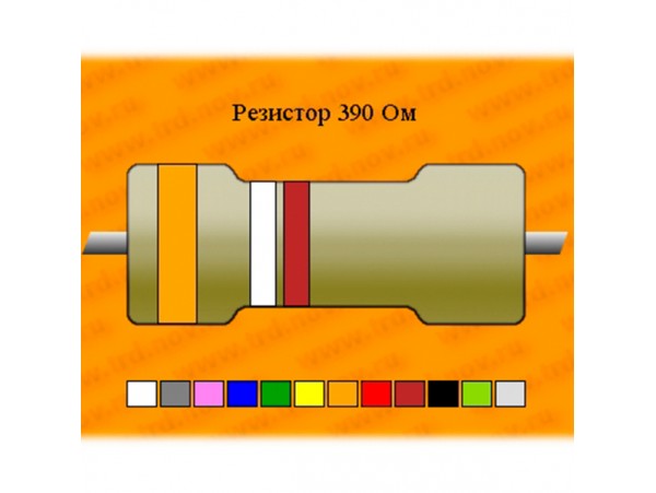 Рез.-0,125-390 Ом