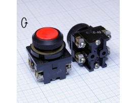 КЕ-011-У3 исп.3 660V/10A 2on-(off) NC красная кнопка