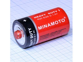 Элемент питания 1,5V R20 Minamoto