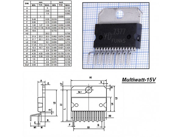 TDA7377[YD7377/CD7377CZ]