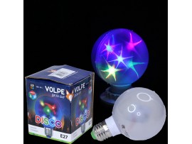 Лампа-диско E27 1.5W RGB Volpe  