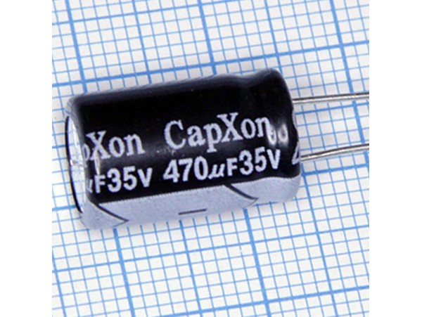 Конд.470/35V 1016 +105°C CapXon