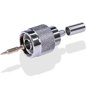 Шт.N под RG58 обжимной NC-001[N-C58P]
