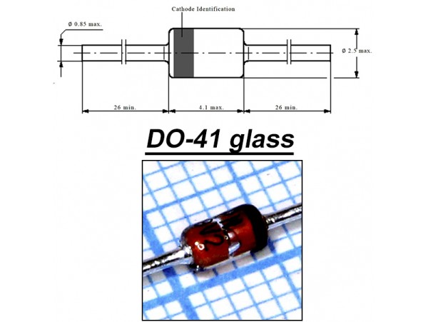 BZX85C8V2 (Стабил. 8,2V 1,3W) стекло