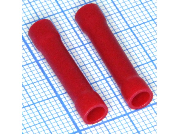 TLI-1,25 Втулка обж.0,5-1,5мм изол.=ST-031 красная