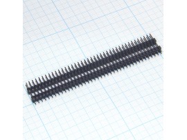 PLHD-80 2,54 вилка 80к.(2х40) на плату