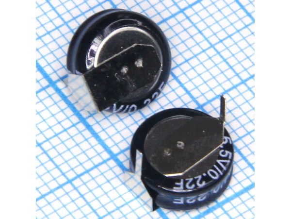 Ионистор 0,22F/5,5V DCS5R5224HF