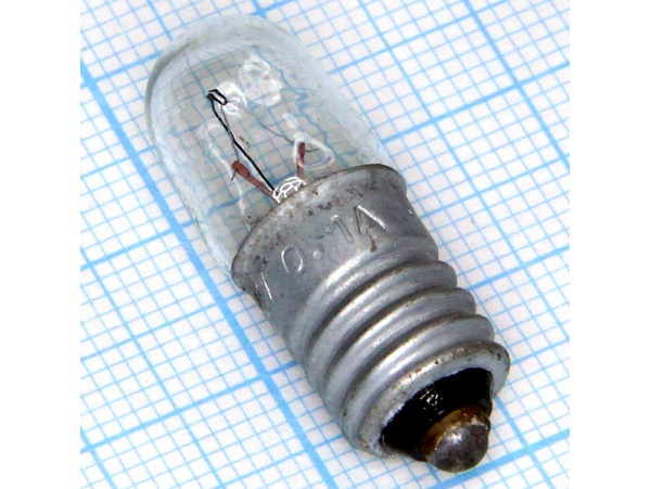 Лампа 18V0,1А E10