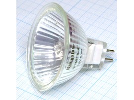 Лампа 12V50W GU 5,3 MR16 со стеклом Navigator