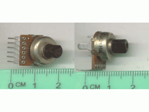 Резистор 10кОм на плату (верт.) d=12,h=20