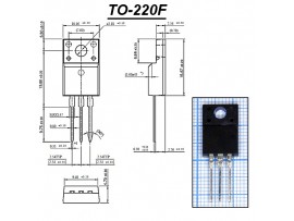 STTH2003CFP диод быстрый (2x10 A/300V)
