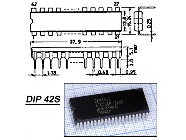 TMP87CK38N-2B46