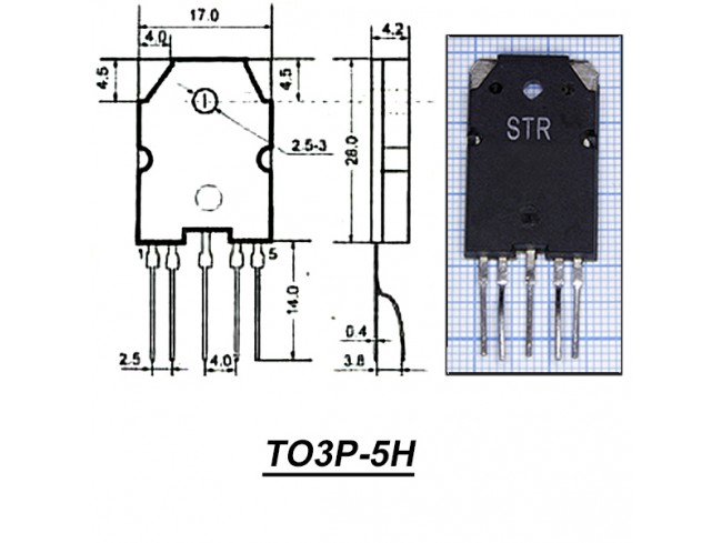 Str50103 схема включения