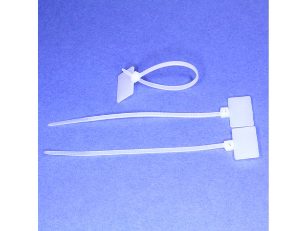 Стяжка 2,5х100 HCT-100 кабельная под маркер, белая