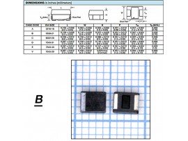 Конд.6,8/32V тант. B