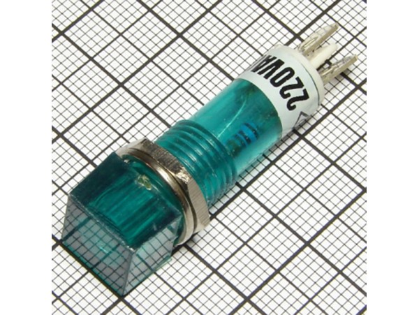 NIM-2G 220V Лампа неоновая зеленая