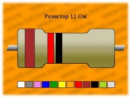 Резистор-0,5-12 Ом