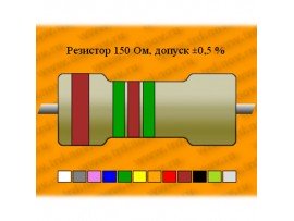 Резистор-2-150 Ом±0,5% С5-5В