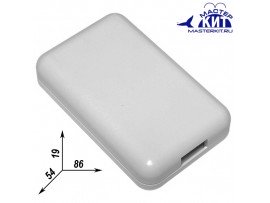 BOX-KC01 86х54х19 серый Корпус МастерКит