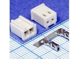 OHU-2 2,54 розетка 2к.на каб.(PW10-02F]