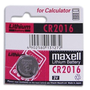 CR2016 Батарея 3V Maxell