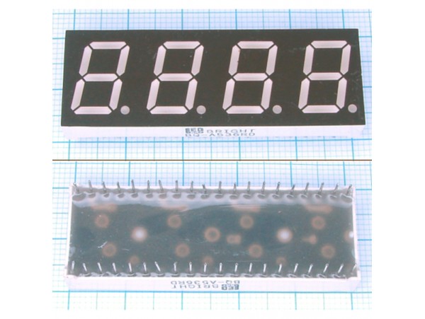 BQ-A536RD Инд.R 4DIG AN
