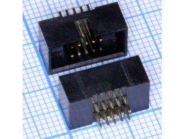 BH1.27-10 вилка 10к.(2х5) на плату IDC шаг 1,27мм