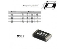 Чип рез.J0603-270R