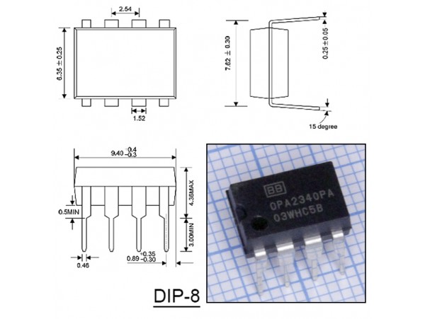 OPA2340PA (PBF)