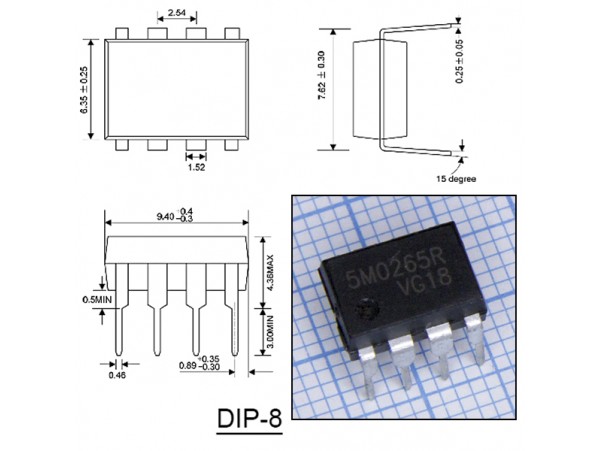 5M0265R dip-8