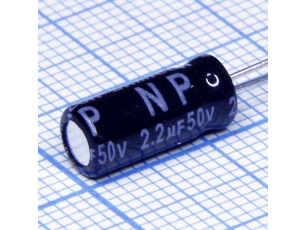 Конд.2,2/50v 0511 NPL +85°C Jam