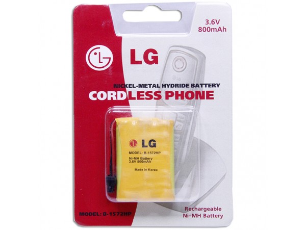 Аккумулятор 3,6V/800(3*d=10;h=45)LG B-1572 NIMH