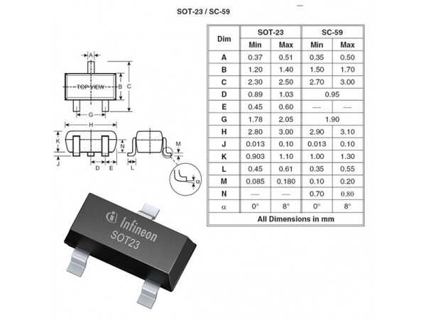 MMBZ27VDA (Стабил.27V 1mA)