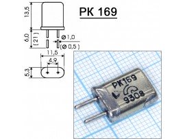 КВАРЦ 4,0 МГц HC49/U (РК-169)
