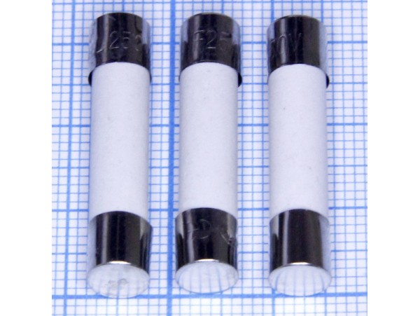 Пред.0,5А(d=6;L=30) керамика