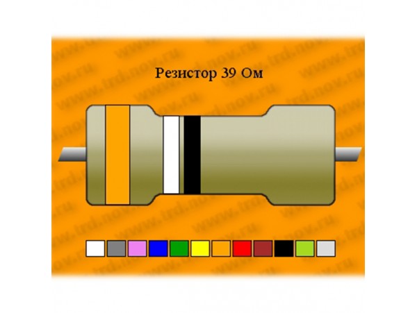 Рез.-40-39 Ом ПЭВ